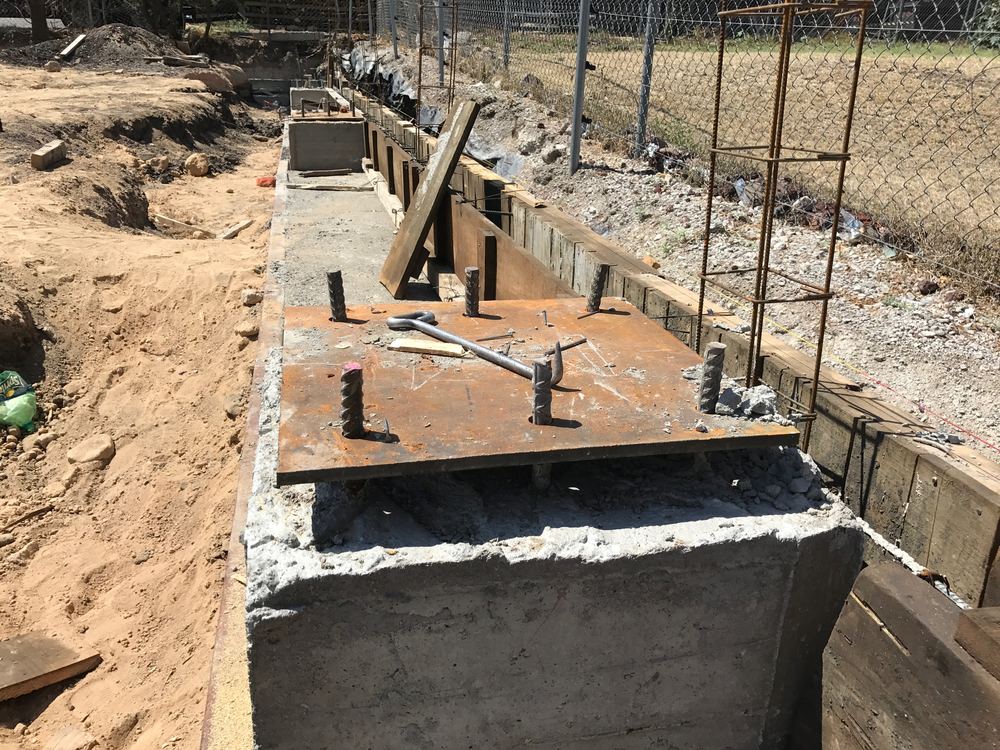 Placas y anclas de columna